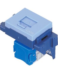 สินค้า ซีรีส์ ข้อมูล แจ็คโมดูลาร์ CAT6 ชนิดฝังตัว สีน้ำเงิน