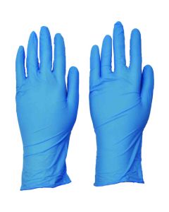 NS-370 ถุงมือไนไตรบางเฉียบ 100 ชิ้น M น้ำเงิน