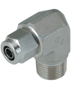 SUS316 ท่อข้อศอกขันแน่น 0425 สกรู R1/8