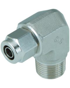 SUS316 ท่อข้อศอกขันแน่น 0860 สกรู R1/4