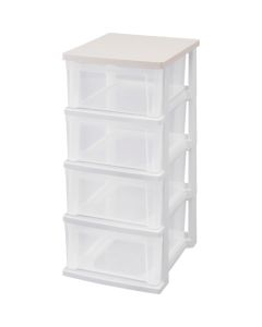 Wood Top Chest Slim
