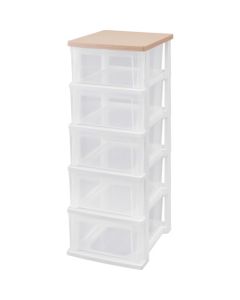 Wood Top Chest Slim