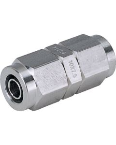 SUS316 ขันข้อต่อตรงให้แน่น