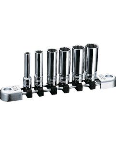Deep Socket Set (dodecagonal type/with holder)