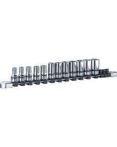 Semi Deep Socket Set (hexagonal type/with holder)