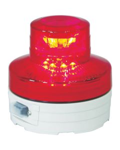 ไฟหมุน LED แบบใช้แบตเตอรี่ Nico UFO ชนิดไฟคงที่ สีแดง