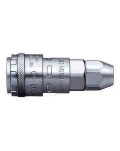 ข้อต่อลม NUT CUPLA 200-85SN STEEL NBR ซ็อกเก็ตต่อท่อยูรีเทน φ8.5 x φ12.5