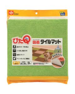 REMOVABLE & WASHABLE FLOOR MAT 30 X 30 9 SHT G 12อัน