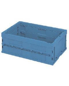 ลังพลาสติกพับได้ ไม่มีฝาปิด 55L 650 x 440 x 249 Blue