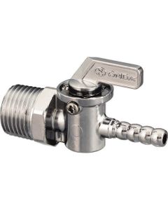 Kerosene Cock Straight Type. R 1/2 Thread x 7.2 Barbed 1อัน