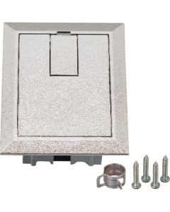 Kerosene Cock Box. Box for Floor and Wall Use(Color-Silver) 1อัน