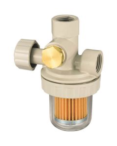 OF-70LVK กรองน้ำมัน Rc1/2 x Rc1/2 (พร้อมเต้าเสียบ Rc1/2)