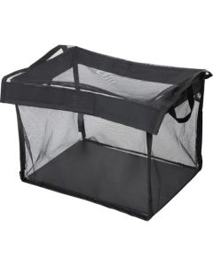 Folding garbage stocker