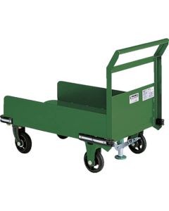 3 Side-guards & One-end Open Truck w/Cast-iron Caster