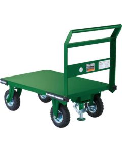 All-welded Truck w/Pneumatic Caster