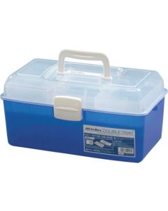 All in Box Double Tray W337 x D196 x H159 Blue