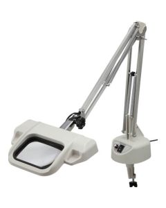 LED Illuminated Magnifier FreeArm type