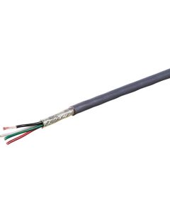 Super-small type multi-core instrumentation cables with braided shield