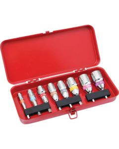 Electric Screwdriver Short Socket Metal Case Set 1ชุด