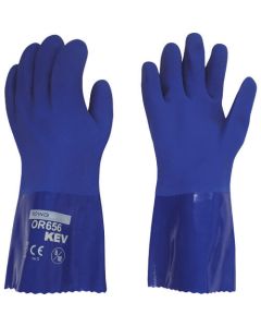 PVC Oil Resistant Gloves with Kevlar