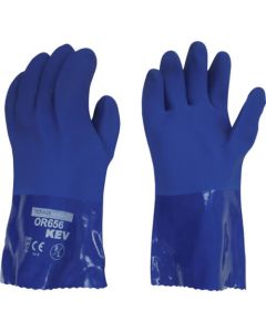 PVC Oil Resistant Gloves with Kevlar