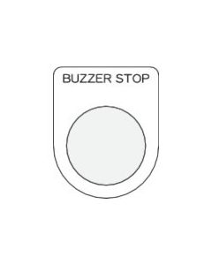 Inscription Board (for push botton/select switch)