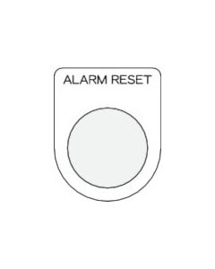Inscription Board (for push botton/select switch)