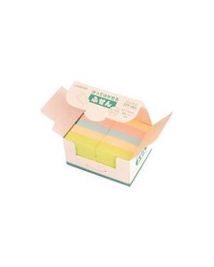 กล่องกระดาษโน้ต 50 x 15มม. คละสี x 2 กล่อง P400J-M100 (354394)