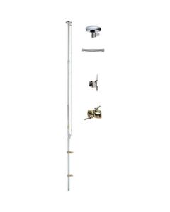 Aluminum Flagpole 1ชุด