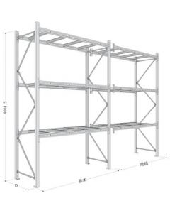 Pallet Rack(Load Capacity per Pair of Beams)