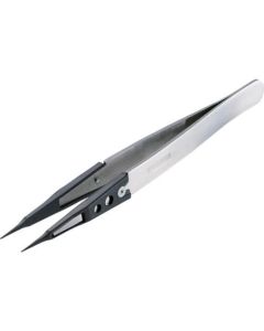 ESD PEEK Tip Tweezers ปลาย 0.4mm