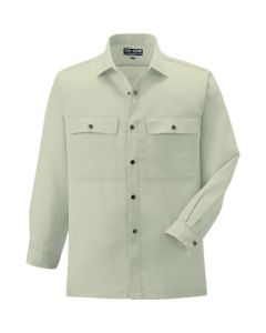 เสื้อเชิ้ตแขนยาว P-6698 8S มะนาว SS