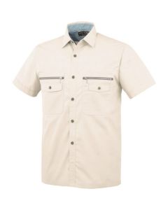 เสื้อแขนสั้น P-8897 5 ivory LL
