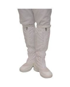 รองเท้าบูทยาวมีซิป สีขาว 23.0ซม