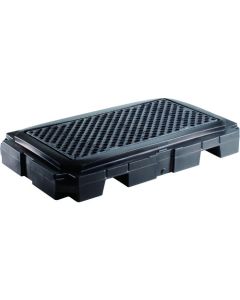 Heavy-Duty Drum Poly Spill Containment Pallet