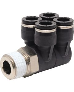 Tube Fitting Double Twin Banjo