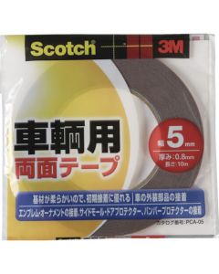 สก๊อตเทปสองหน้าติดรถยนต์ 5mm x 10m