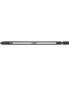 Bit for interchangeable Tang-thru Ball-Grip Screwdriver