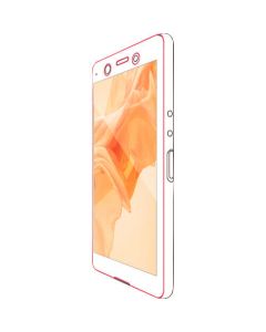 Xperia Ace/ฟิล์มคลุมเต็มแผ่น/ผิวมัน/ใส