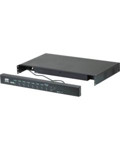 รุ่น eco PDU/IEC 200V/20A/ฟังก์ชันการวัด/ฟังก์ชันการควบคุมพลังงานระยะไกลที่ติดตั้งแล้ว/ประเภทการแยกแชสซี 1U/ช่องจ่ายไฟ 8 ช่อง