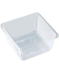 PET กล่องเล็ก 65X65X35มม. ใส 100 แผ่น