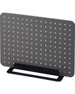 Perforated board PEGGY black