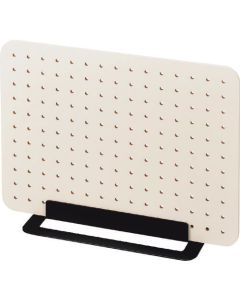 Perforated board PEGGY white