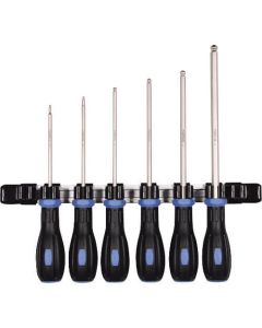 ชุดไขควงหกเหลี่ยมหัวบอล Power Grip (6 ดอก)