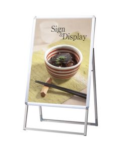Poster Grip Stand Signboard