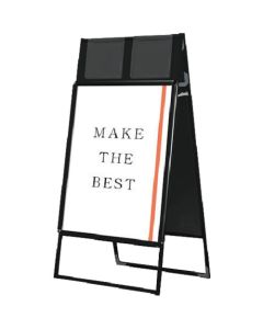 Poster grip stand signboard with catalog case  อันละ 1 อัน