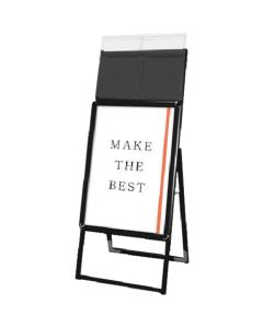 Poster grip stand signboard with catalog case  อันละ 1 อัน