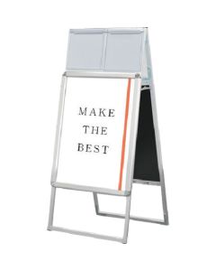 Poster grip stand signboard with catalog case  อันละ 1 อัน