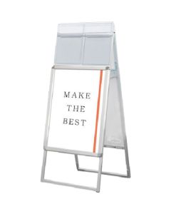 Poster grip stand signboard with catalog case  อันละ 1 อัน