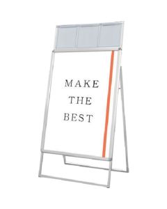 Poster grip stand signboard with catalog case  อันละ 1 อัน